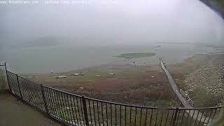 Cachuma Lake Webcam Timelapse  Lake Filling Jan 9 2023 [upl. by Ewald]