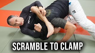 Use The Clamp Guard to Make Your Opponent Question Their Life Choices NoGi BJJ [upl. by Anirtep584]