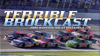 TERRIBLE BROCKCAST 2000 Winston 500 at Talladega [upl. by Shorter]