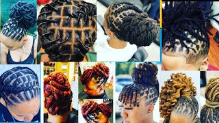 30 simple dreadlocs styles for both men and women mediumlong and short locs styles 2021 [upl. by Ainahs764]