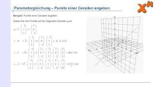 31 Parametergleichung der Geraden [upl. by Engen]