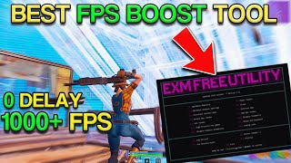 ULTIMATE Free FPS BOOST TOOL🔧 Boost Fps Lower Delay [upl. by Yednarb]