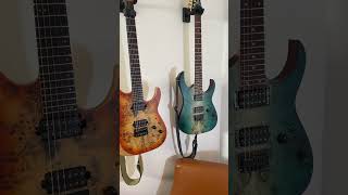 A Quick Comparison of the Ibanez RG421PB and Schecter Reaper 6 in the JediJingleMaker Bat Cave [upl. by Siderf]