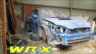 Restoration Of An Abandoned Subaru WRX  Genuine Barn Find [upl. by Enilrek]