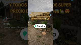 SUPER REMATE DE TERRENO BARDEADO CON POZO DE AGUA casasenventa oscarblancobienesraices terrenos [upl. by Brandice96]