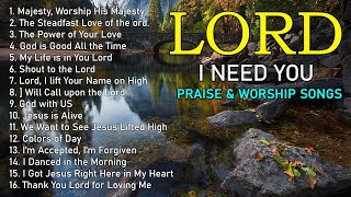 I NEED YOU LORD Reflection of Praise amp Worship Songs Collection [upl. by Fenner514]