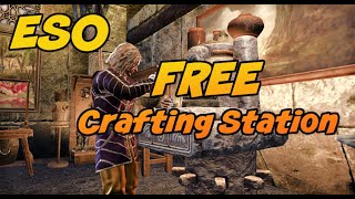 ESO FREE Crafting Station [upl. by Ahsenrac910]