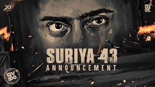 Suriya43  Suriya  Dulquer Salmaan  Nazriya  GV Prakash  Sudha Kongara  2DEntertainment [upl. by Siuqramed59]