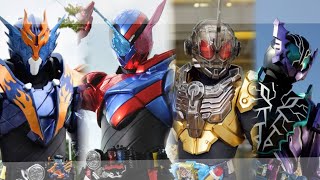 仮面ライダービルドクローズグリスローグ同時変身音 [upl. by Yelkrab]