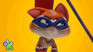 ¡Capturan al gato enmascarado  44 Gatos  Discovery KIds [upl. by Lotus]