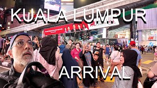 First Time in Kuala Lumpur Malaysia Airport Rail to City Centre [upl. by Judd793]