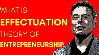 Effectuation Theory of Entrepreneurship  Part 1 [upl. by Baudin]