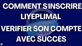 LIYEPLIMAL  COMMENT FAIRE SON INSCRIPTION ET VÉRIFIER SON COMPTE [upl. by Ranita]