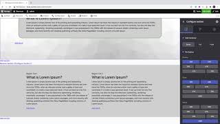 Drupal Bootstrap Layout Builder quick demo [upl. by Gievlos]