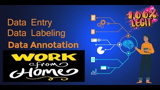 Data Entry Data Annotation Data Labeling Job WORK AT HOME WORLDWIDE [upl. by Hake532]