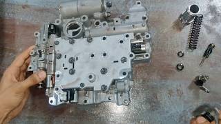 Toyota corolla valve body solenoids and ball part location [upl. by Chastity]