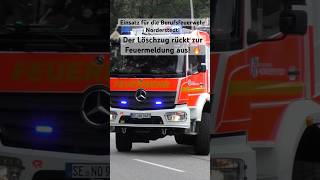 Im Einsatz für die Bevölkerung 🚨 einsatzfahrzeug feuerwehr einsatzfahrt großbrand viralvideo [upl. by Demp]