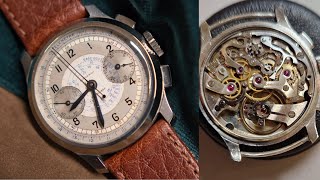 First flyback chronograph in the watch world  Longines Chronograph 13zn 1930s vintage watch [upl. by Nosidam]