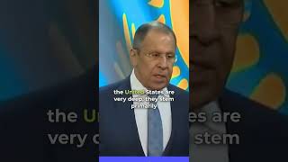 Sergei Lavrov Russias Stance on US Relations and Ambassadors [upl. by Ahtenak351]