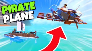 How I built a TRANSFORMING PIRATE PLANE in Trailmakers [upl. by Meluhs967]