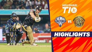 Chennai Braves vs Northern Warriors  Abu Dhabi T10  Match 14  Highlights  JioCinema amp Sports18 [upl. by Sachs962]