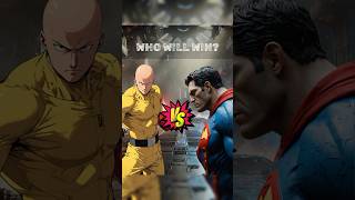 Saitama vs Superman The Ultimate Battle of Unstoppable Heroes [upl. by Rehtae]