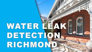 Water leak detection in wall Richmond [upl. by Litt]