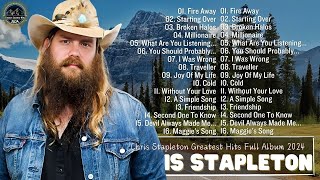 Best Of Playlist 2024 Chris Stapleton Top 15 Hits Song [upl. by Dickson347]