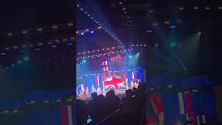 British anthem at 9th hum awards 2024 british atifaslam haniaamir mahirakhan london london [upl. by Asilef]