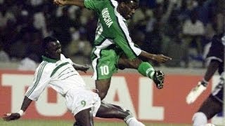 Nigeria v Senegal  2000 African Nations Cup  QuarterFinal [upl. by Moffat]