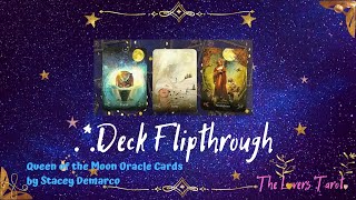 Stacey Demarco  Queen of the Moon Oracle  deck flip through [upl. by Saul]