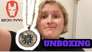 Unboxing IRON MAN Necklace Arc Reactor [upl. by Hadeehuat]