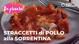 STRACCETTI di POLLO alla SORRENTINA  DA PROVARE SUBITO😋🤍🍅🍗 [upl. by Aisereht]