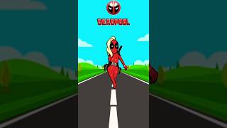 Deadpool amp Wolverine deadpoolwolverine animationmusicmeme mcushorts [upl. by Yaral]