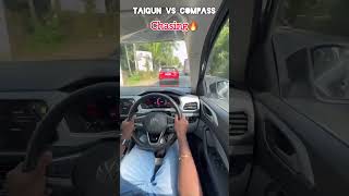 Manasilaayo song  vettaiyan  anirudh  Taigun vs Compass  manasilaayo vettaiyan shorts [upl. by Morrill]