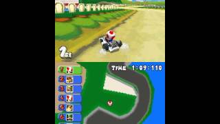 Mario Kart DS Beta Playing as Professor E Gadd [upl. by Hawley581]