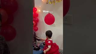 Birthday party m hi khrab hona tha happybirthday birthday husbandwifecomedy surprisefamilyx [upl. by Bluefarb]