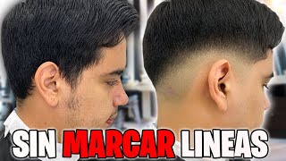 COMO HACER UN DESVANECIDO COMPRIMIDO Y SIN MARCAR LINEAS 🔥🤯  2021  DEGRADADO SIN MARCAR LINEAS [upl. by Gloriane]