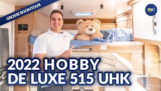 2022 Hobby De Luxe 515 UHK  Caravan  Test amp Kaufberatung  Camperland Bong [upl. by Barrus]