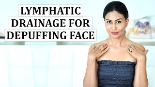 Lymphatic Drainage for Depuffing Your Face [upl. by Cyndia315]