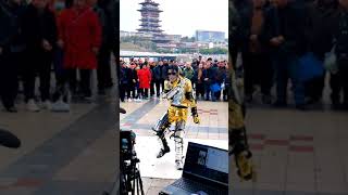 Street performance Michael Jackson SCREAM choreography CAI JUN dance streetdance [upl. by Puett377]