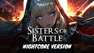 Sisters of Battle Nightcore  Epic Gaming Music  Warhammer 40k Song  Female Vocals  Lyrics [upl. by Plate]