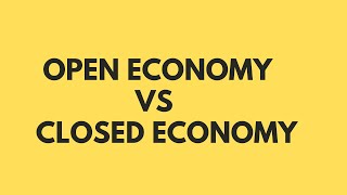 Open Economy Vs Closed Economy In Urdu English Economics [upl. by Holder]