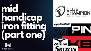 Mid handicap iron fitting at Club Champion best irons for your handicap [upl. by Ailecnarf]