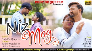 NIZ MOG NEW KONKANI LOVE SONG 2023 BY EDDY DE QUEPEM [upl. by Eylrahc]