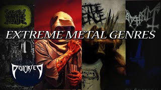 All the Metal Subgenres Explained Part 2 [upl. by Eylatan]