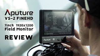 BEST 7INCH FIELD MONITOR  Aputure VS2 FineHD monitor REVIEW UNBOXING amp HOW TO [upl. by Ellerad]