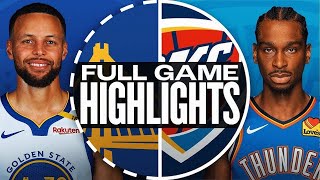 WARRIORS vs THUNDER FULL GAME HIGHLIGHTS  November 27 2024  Thunder vs Warriors Highlights 2K25 [upl. by Edijabab142]