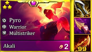 Press The Attack Akali 3 Star TFT Set 12 – Unstoppable Assassin [upl. by Oner]