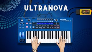 Novation Ultranova Synth in Action [upl. by Spence]